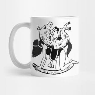 Topsy turvy - backwards Mug